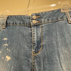 Lane Bryant distressed jeans, size 18